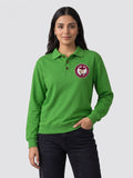 Green Polo Sweatshirt – Women's