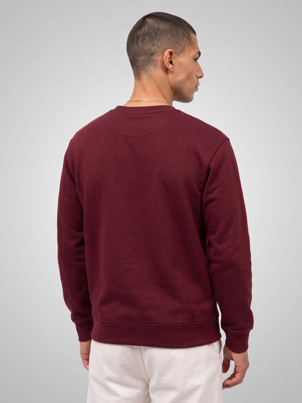 Maroon Crewneck Sweatshirt